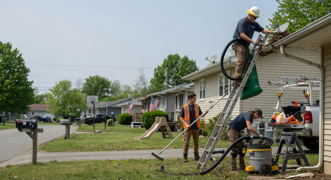 Gutter Installation in Vandalia, IL near me